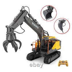 DOUBLE E E568 Excavator 116 Remote Control Truck Engineering Toys for Boys Gift