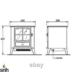 Dimplex Brayford Stove Electric Fire Heater Fireplace Freestanding BFD20R
