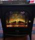 Dimplex Club 2kw Electric Stove Fire Black Led Optiflame With Remote Control
