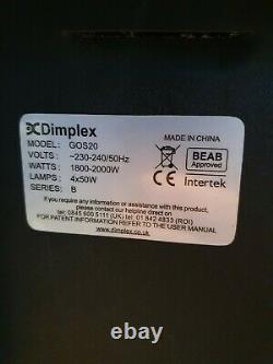 Dimplex Gosford Opti-myst Electric Stove Black