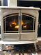 Dimplex Opti-myst Cream Cast Enamel Effect Electric Stove With Real Flame Effect