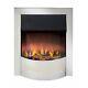 Dimplex Portree Chrome Optiflame 3d Electric Inset Fire 2kw Remote Control