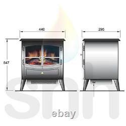 Dimplex Springborne Stove Electric Fire Heater Fireplace Freestanding SBN20E