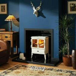 Dimplex opti myst electric fire just plug & watch the magnificent real-flames