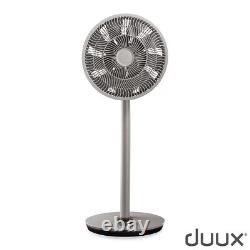 Duux 13 Whisper Flex Smart Pedestal Fan with Remote Control R/C Grey DXCF54