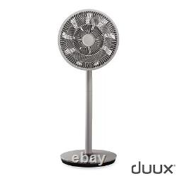 Duux DXCF54UK 13 Whisper Flex Smart Pedestal Fan with Remote Control, Grey EXD