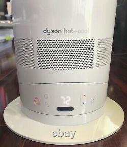 Dyson AM04 Hot + Cool Fan Heater Silver/White
