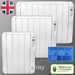 Electric Radiator Panel Heater With Timer Thermostat Wall Mounted Convector