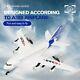 Electric Remote Control Hot Gyro Airplane Airbus A380 P520 Rc Toy 2.4gfixed Wing