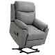 Electric Riser Recliner Power Lift Chair With Remote Control And Side Pocket