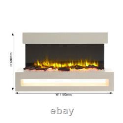 Endeavour Fires Fenwick Wall Mounted Electric Fire 220/240Vac 50 Hz 1&2kW