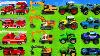 Excavator Tractor Fire Trucks U0026 Police Cars For Kids