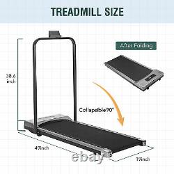 Exercise Treadmill Machine Home Gym Fitness Folding Running Jogging Pad Machine