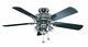 Fantasia Gemini 42in Ceiling Fan And Light Pewter Black With Black Blades 111849
