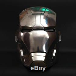 Fine 11 Replica Full metal Polished Iron Man MK42 LED eye Helmet Remote Control