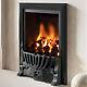 Flavel Kenilworth He Gas Fire Black With Remote Control 7 Year Warranty Uk Made