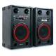 Floor Pro 10 600w Home Dj Speakers Mobile Disco Party Events Usb Sd Mp3 Pair