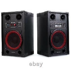 Floor PRO 10 600W HOME DJ SPEAKERS MOBILE DISCO PARTY EVENTS USB SD MP3 PAIR