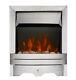 Focal Point Lulworth 2kw Brushed Metal Effect Electric Fire