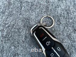 Ford Mustang Gt 2015-2017 Oem Keyless Fob Remote Control With Uncut Metal Key