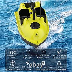 GPS Fishing Bait Boat 500M Remote Control Bait Boat Dual Motor FishFinder d A1P6