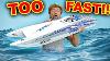 Giant Rc Boat Is Supposed To Go 120mph But