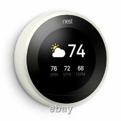 Google Nest Learning Thermostat 3rd Generation White Brand New