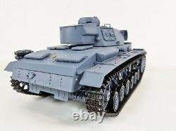 HENG LONG Panzer Stug III Radio Remote Control tank 1/16 Smoke Sound Recoil UK