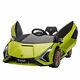 Homcom Lamborghini Sian 12v Kids Electric Ride On Car Toy With Remote Control