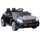 Homcom Mercedez Benz 12v Kids Electric Ride On Car Remote Control 3-6yrs Black