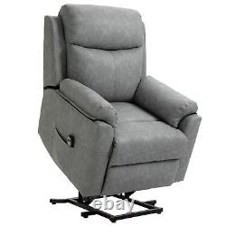 HOMCOM Power Lift Chair Electric Riser Recliner with Remote Control, Refurbished