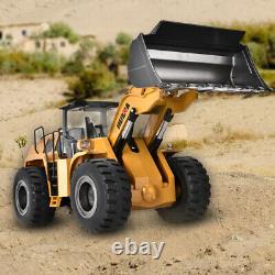 HUINA 583 2.4G Remote Control Digger Children Excavator Truck RC Toy LED light