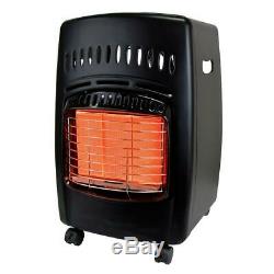 Heater Propane Gas Cabinet Portable 18K BTU Space Garage Home Indoor Radiant NEW