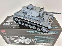 Heng Long Radio Remote Control RC Tank German Panzer Version 7 Infrared Smoke