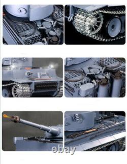 Heng Long Radio Remote Control RC Tank German Tiger One Metal Tracks 6.0v UK