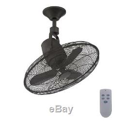 Home Decorators Bentley 22 Indoor/Outdoor Natural Iron Oscillating Ceiling Fan