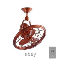 Home Decorators Bentley II 18 in. Indoor/Outdoor Copper Oscillating Ceiling Fan