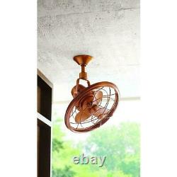 Home Decorators Bentley II 18 in. Indoor/Outdoor Copper Oscillating Ceiling Fan