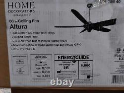 Home Decorators Collection Altura DC 68 Polished Nickel Ceiling Fan withRemote