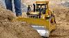 Huge Rc Construction Machine Fantastic Xxxl Scale 1 8 Model Dozer Cat D11t Fair Leipzig 2016
