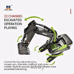 Huina 1593 Remote Control Excavator 114 RC Construction Vehicle Kids Toy Gifts