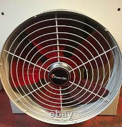 Industrial Commercial Metal Axial Extractor Fan, Air Blower Ventilation 1300m3/h