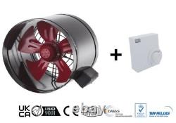Industrial Commercial Metal Duct Ventilator Heavy Duty Inline Extractor Fan