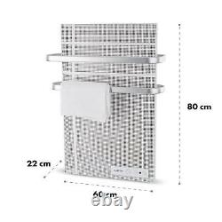 Infrared Heater Space Heating Wall Panel Mounted 51x80cm 1000W Bathroom Home