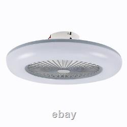Invisible Ceiling Fan Light Dimmable Chandelier Lamp With Remote Control 22 LED