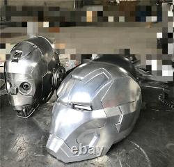 Iron Man Helmet MK42 Wearable Remote Control Metal Helmets Cosplay Mask Gift