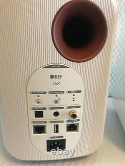 KEF LSX Hi-Res Wireless Speakers (Pair) Gloss White