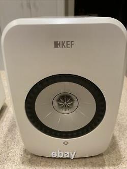 KEF LSX Wireless Bookshelf Speaker White