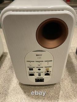 KEF LSX Wireless Bookshelf Speaker White