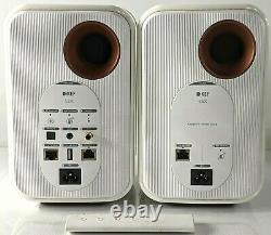 KEF LSXWH LSX Hi-Res Wireless Bluetooth Speakers in Gloss White Pre-Owned